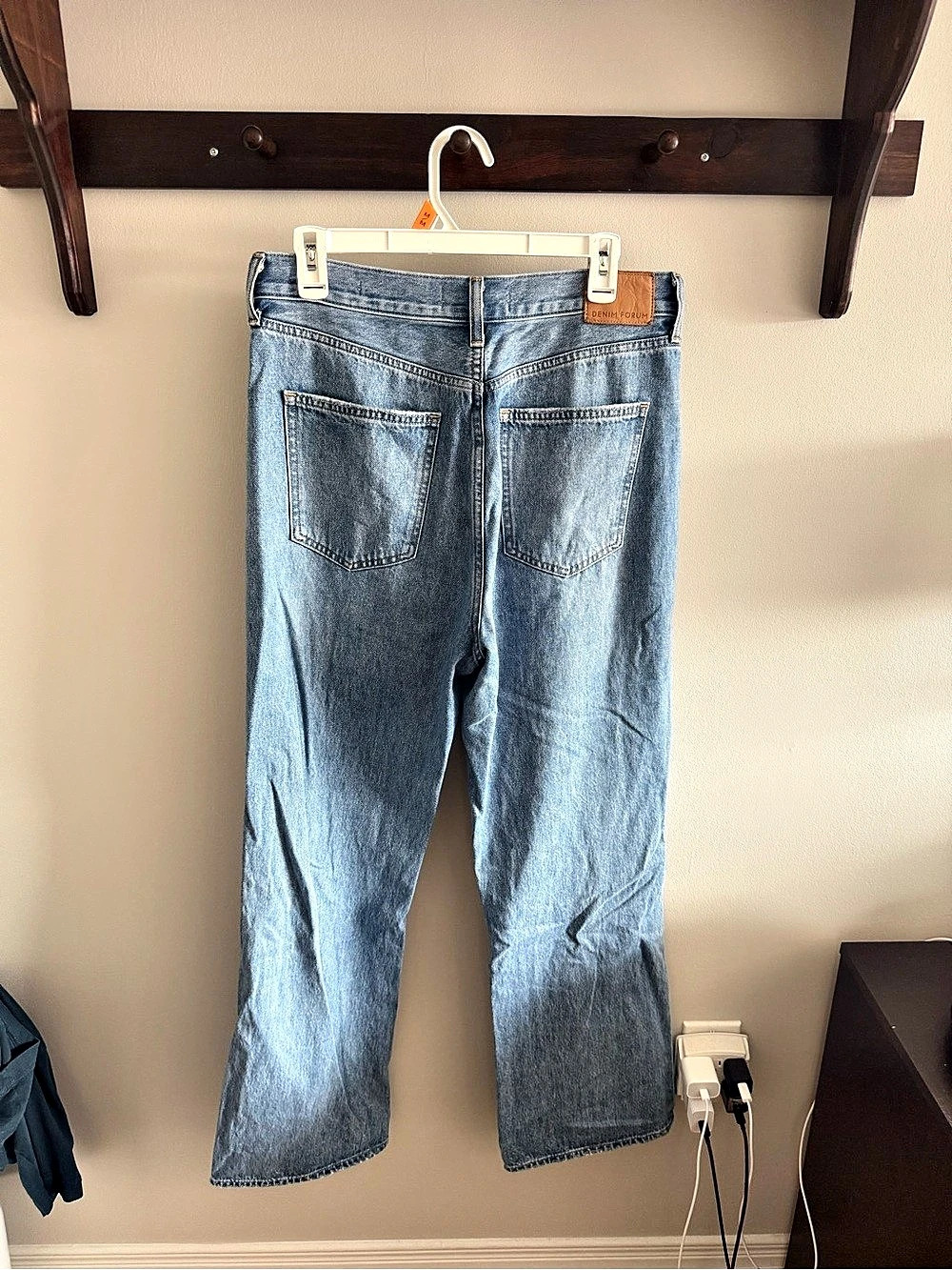 Denim Forum The '90s Winona Hi-Rise Wide Leg Jeans - Picture 5 of 6